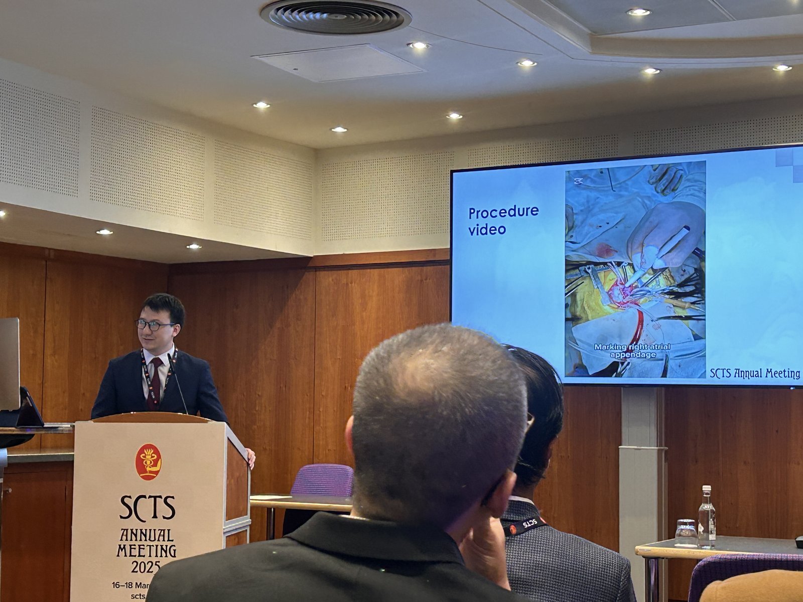 Presenting at SCTS Annual Meeting, Edinburgh